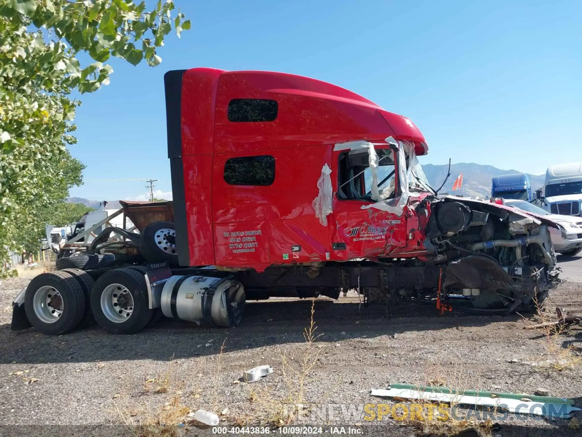 15 fotografías del automóvil dañado 4V4NC9EH6NN299461 VOLVO VNL 2022