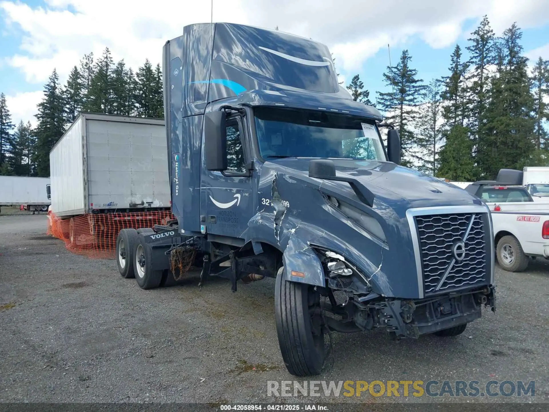 1 fotografías del automóvil dañado 4V4NC9UG9NN312356 VOLVO VNL 2022