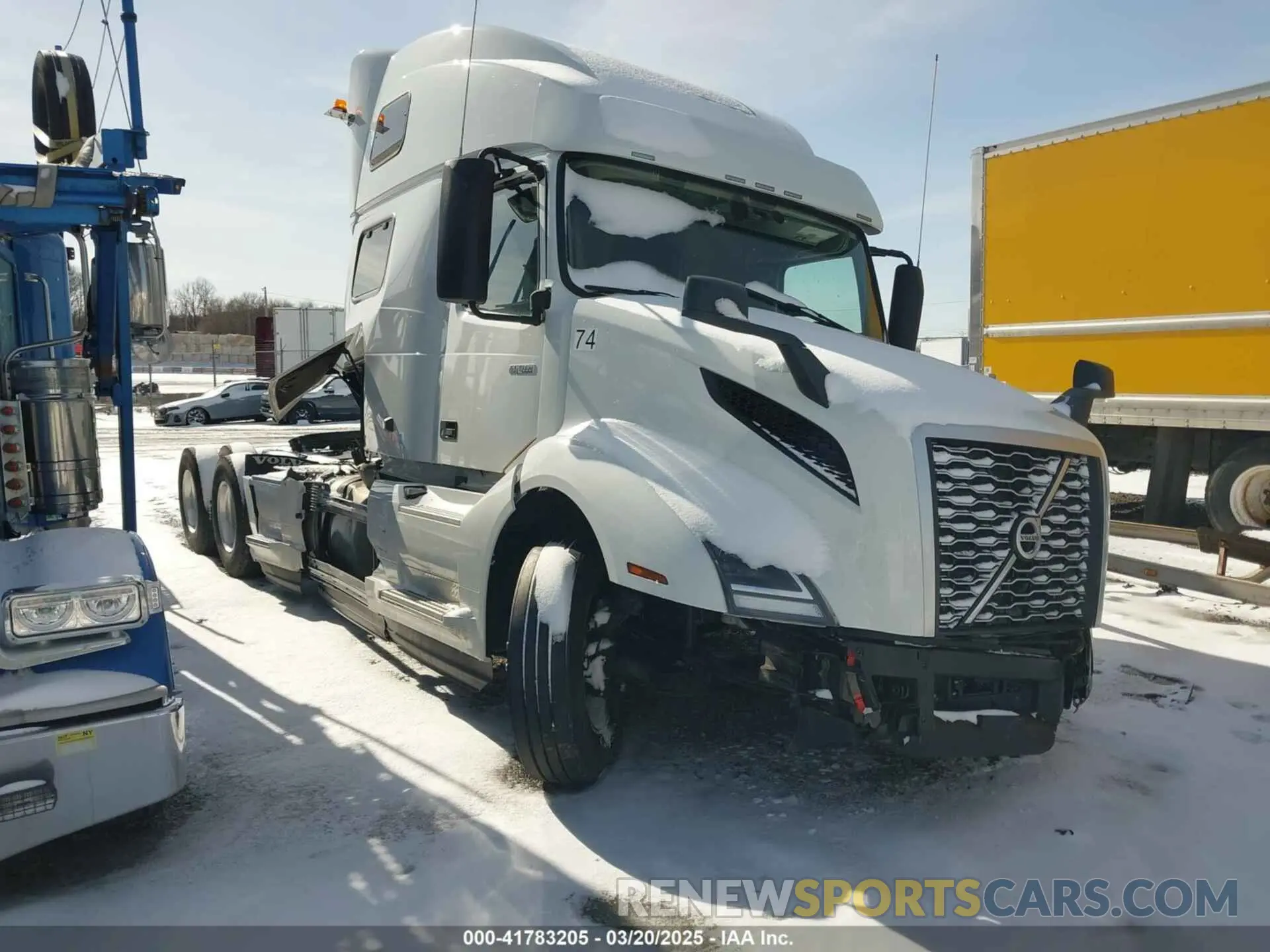 1 fotografías del automóvil dañado 4V4NC9EH2PN315710 VOLVO VNL 2023