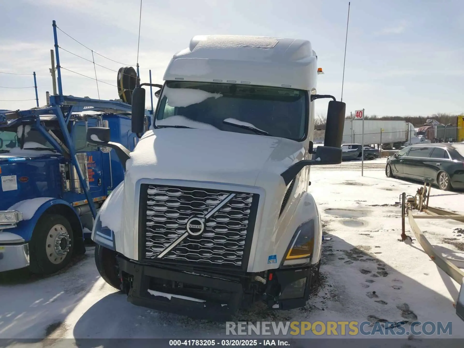 11 fotografías del automóvil dañado 4V4NC9EH2PN315710 VOLVO VNL 2023