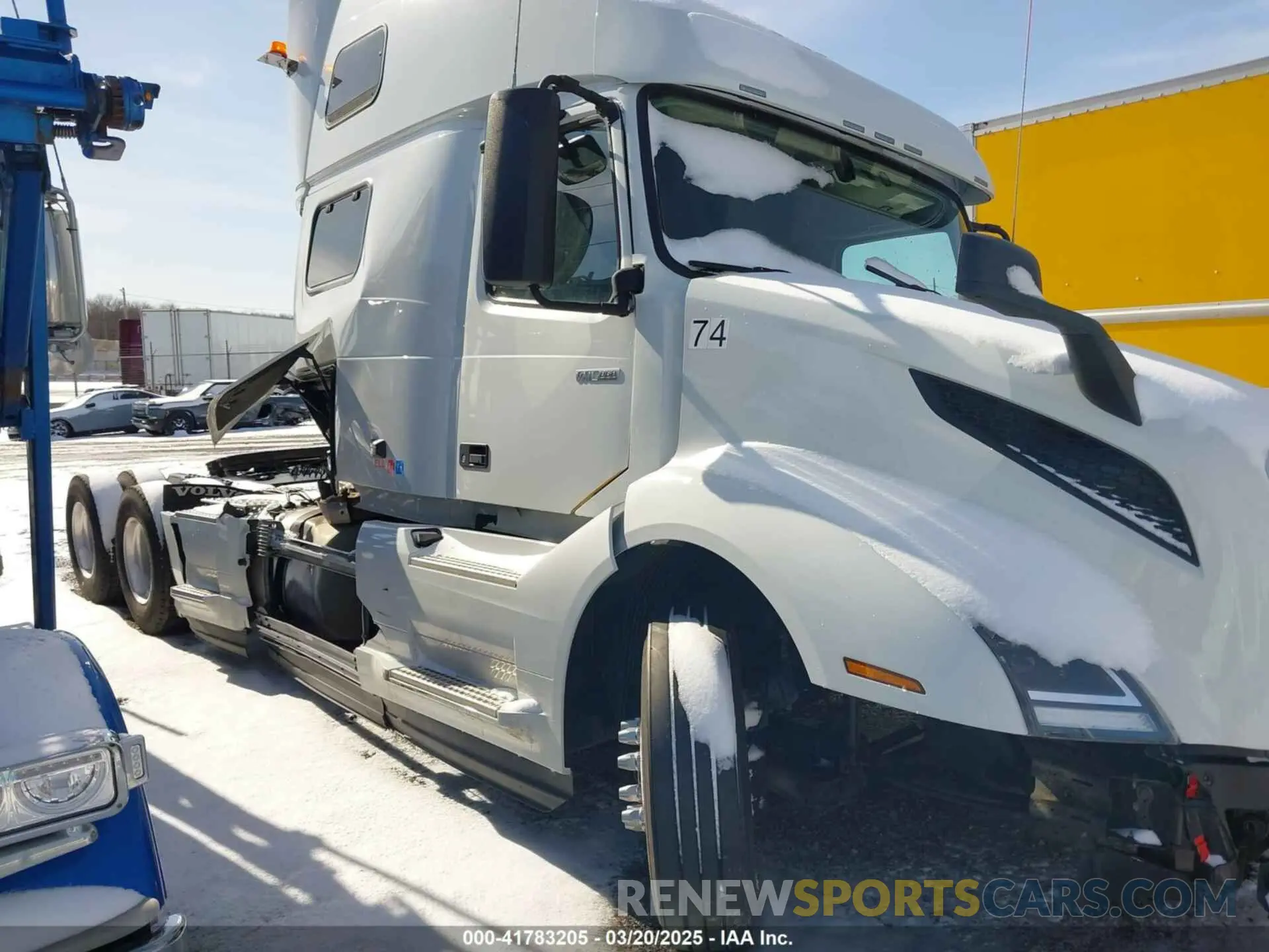 12 fotografías del automóvil dañado 4V4NC9EH2PN315710 VOLVO VNL 2023
