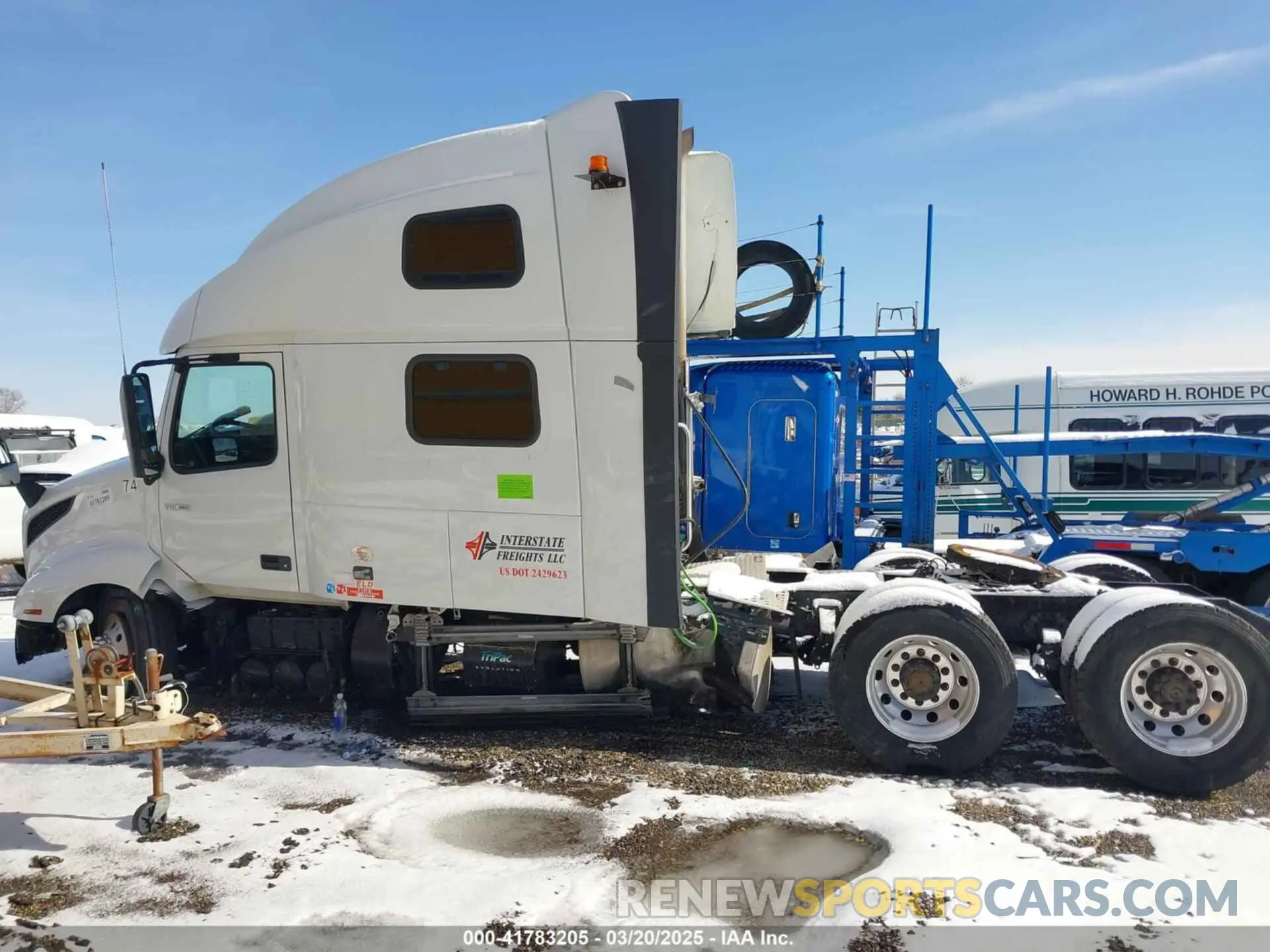 13 fotografías del automóvil dañado 4V4NC9EH2PN315710 VOLVO VNL 2023