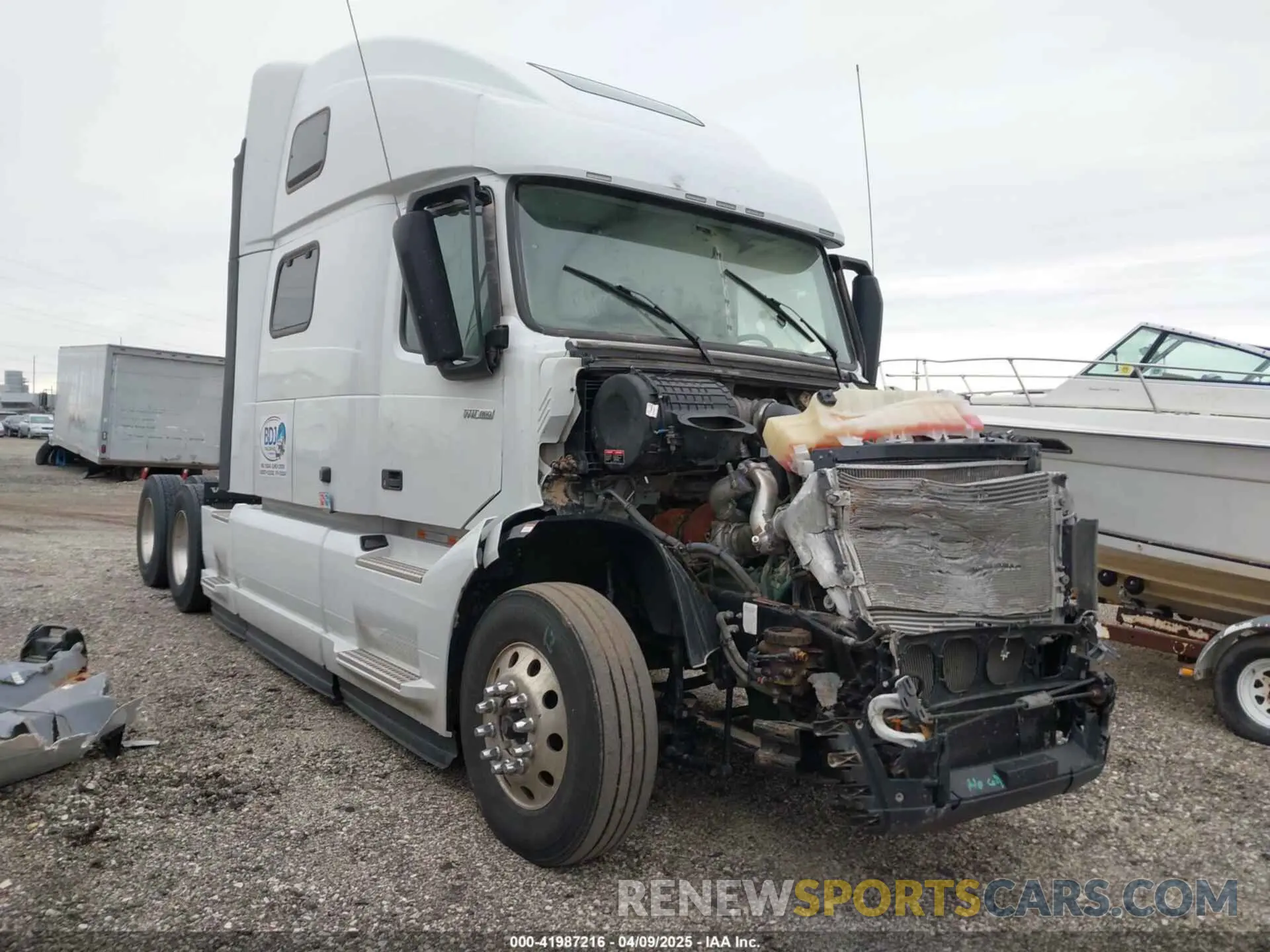 1 fotografías del automóvil dañado 4V4NC9EH0SN669881 VOLVO VNL 2025