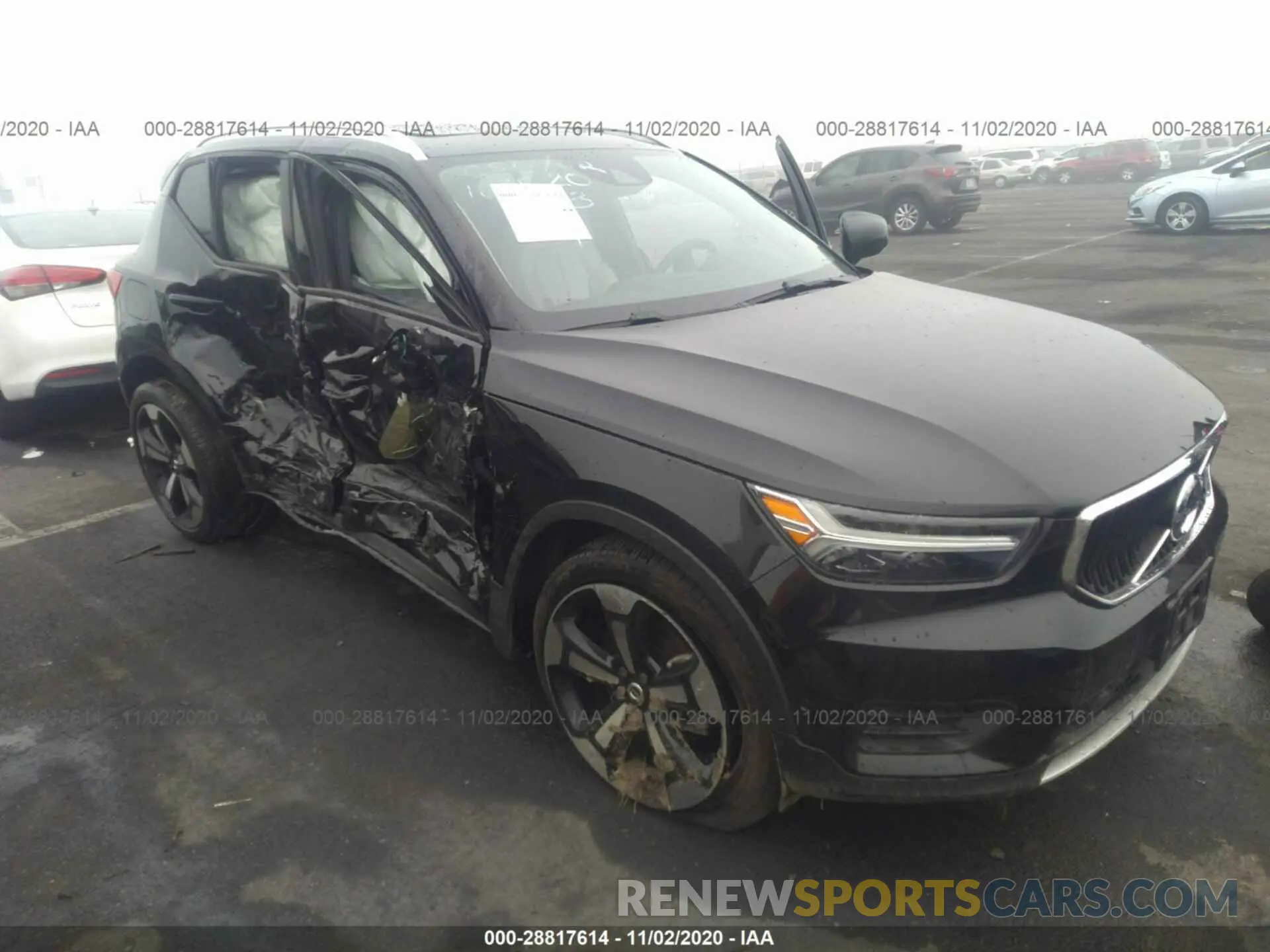 1 fotografías del automóvil dañado YV4162UK1K2055443 VOLVO XC40 2019