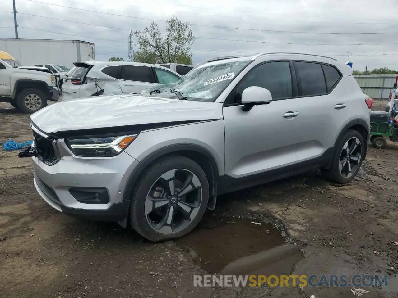 1 fotografías del automóvil dañado YV4162UK3K2052284 VOLVO XC40 2019