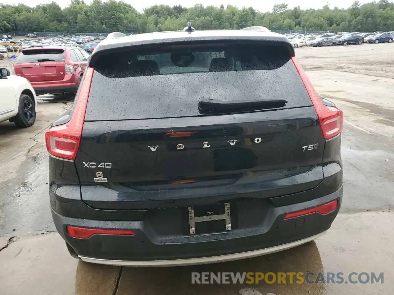 6 fotografías del automóvil dañado YV4162UK5K2123145 VOLVO XC40 2019