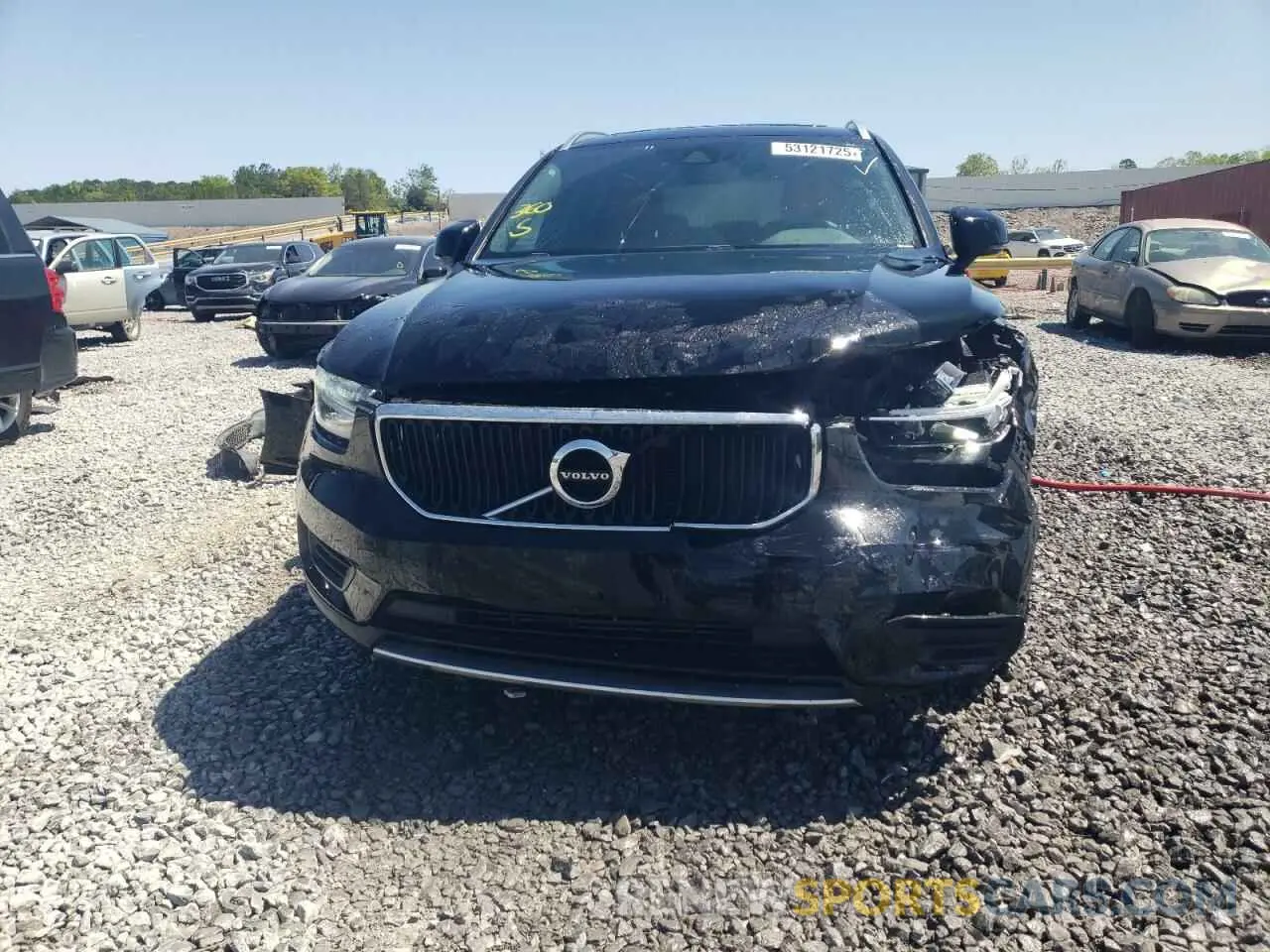 5 fotografías del automóvil dañado YV4162UK6K2130783 VOLVO XC40 2019