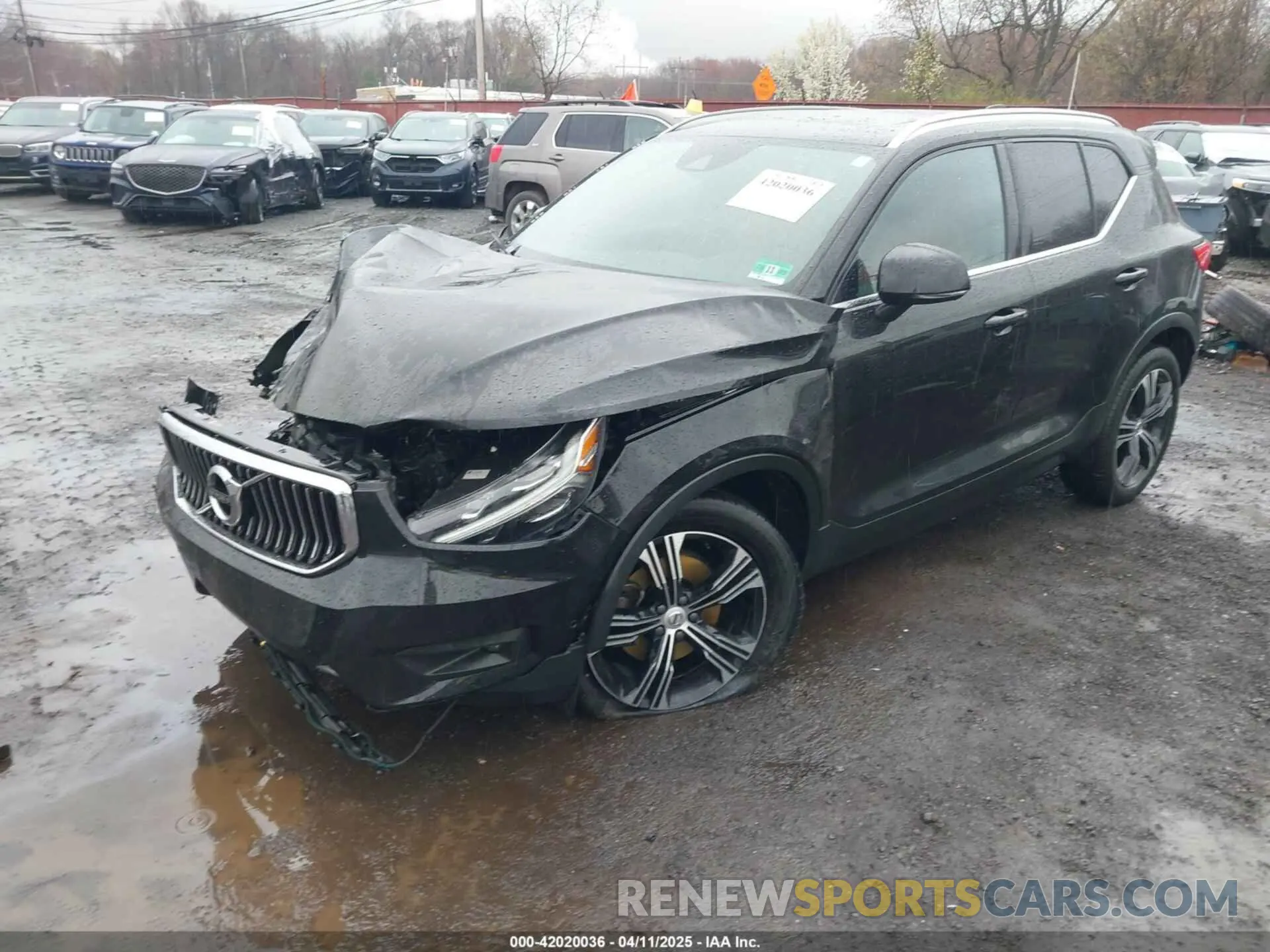 6 fotografías del automóvil dañado YV4162UL2K2077802 VOLVO XC40 2019