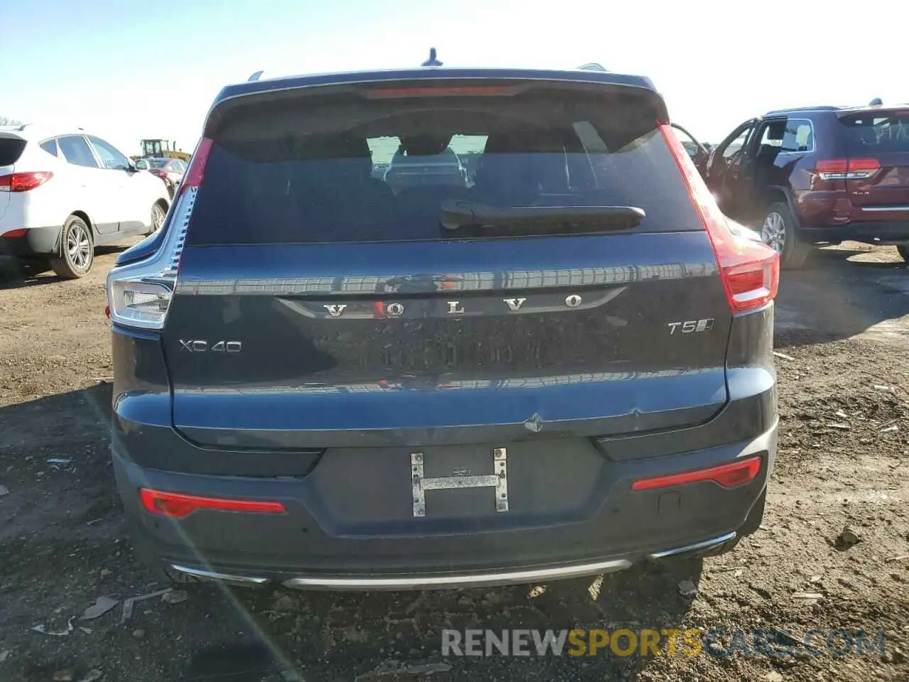 6 fotografías del automóvil dañado YV4162UL7K2047551 VOLVO XC40 2019