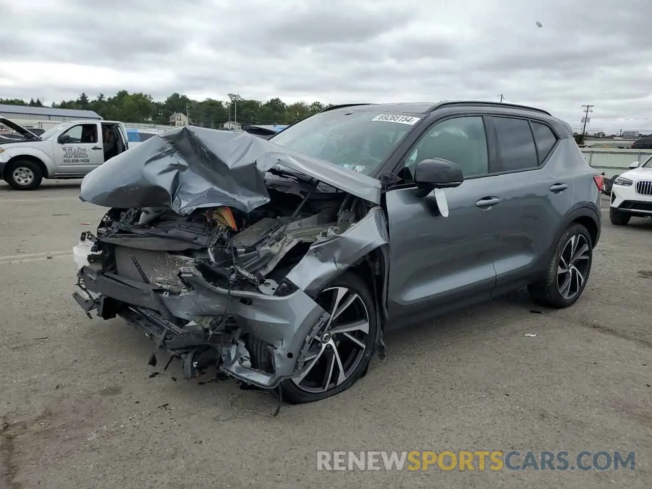 1 fotografías del automóvil dañado YV4162XZ1K2003657 VOLVO XC40 2019