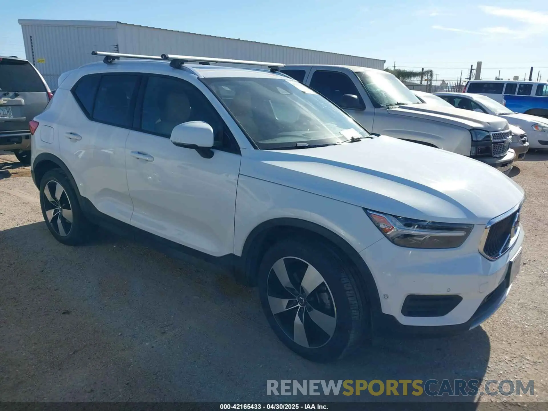 1 fotografías del automóvil dañado YV4162XZ2K2013680 VOLVO XC40 2019