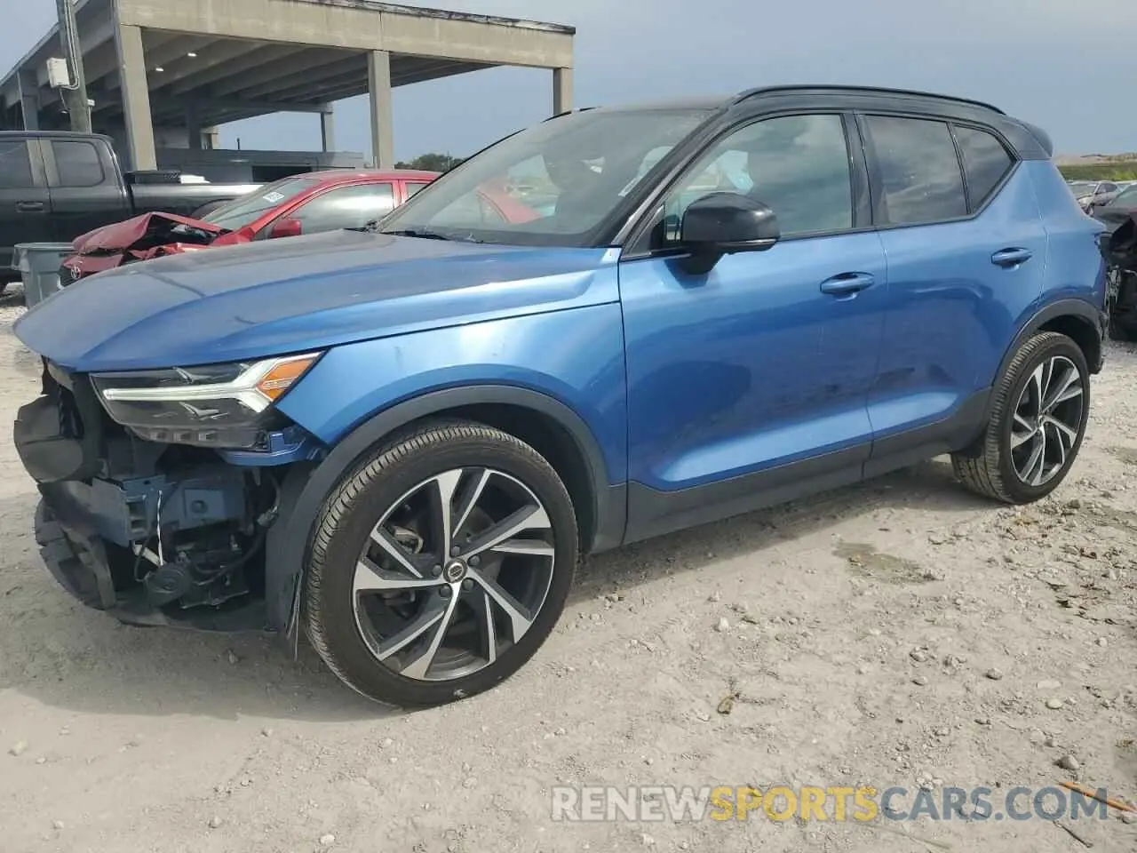 1 fotografías del automóvil dañado YV4162XZ3K2012800 VOLVO XC40 2019