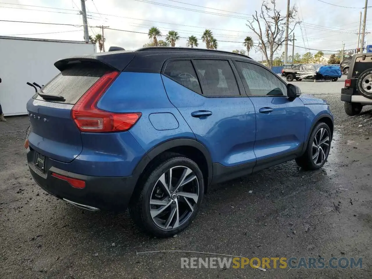 3 fotografías del automóvil dañado YV4162XZ6K2002164 VOLVO XC40 2019