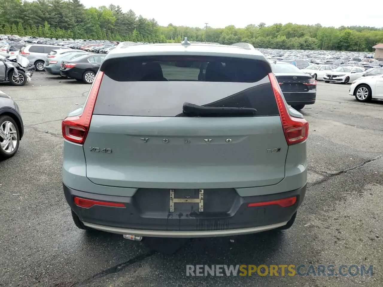 6 fotografías del automóvil dañado YV4162XZ8K2019466 VOLVO XC40 2019
