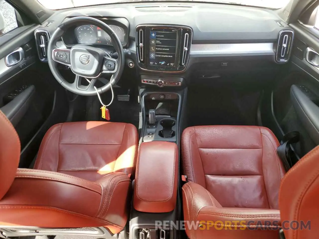 8 fotografías del automóvil dañado YV4AC2HK8K2072999 VOLVO XC40 2019