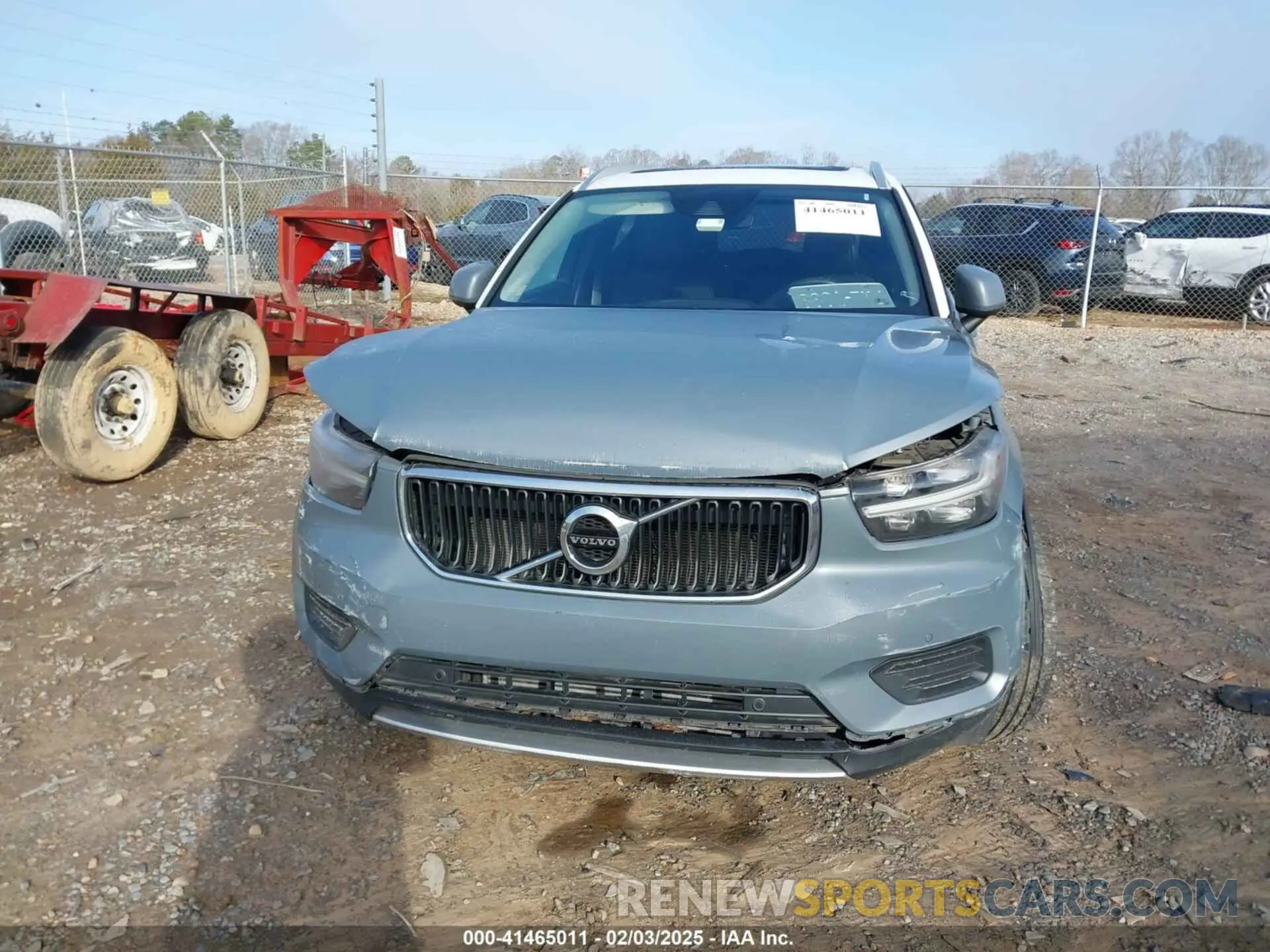 12 fotografías del automóvil dañado YV4162UK1L2189516 VOLVO XC40 2020