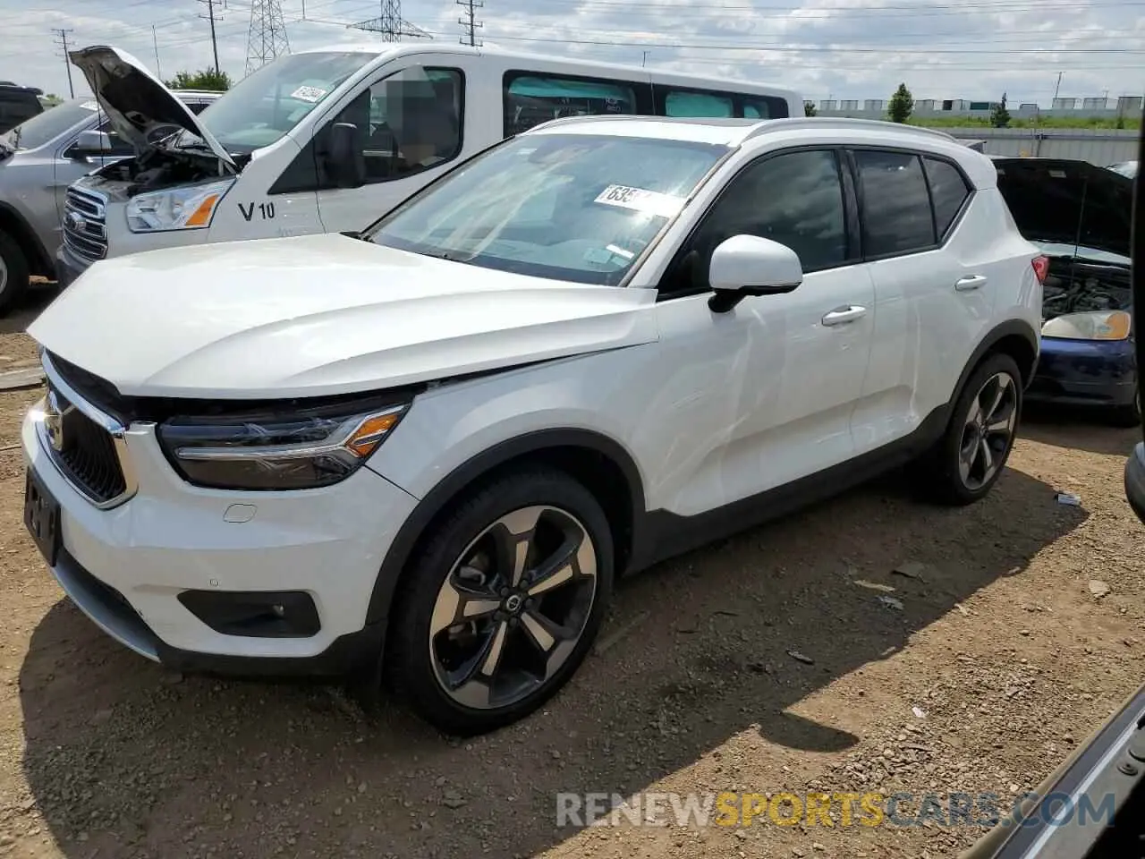 1 fotografías del automóvil dañado YV4162UK1L2275215 VOLVO XC40 2020