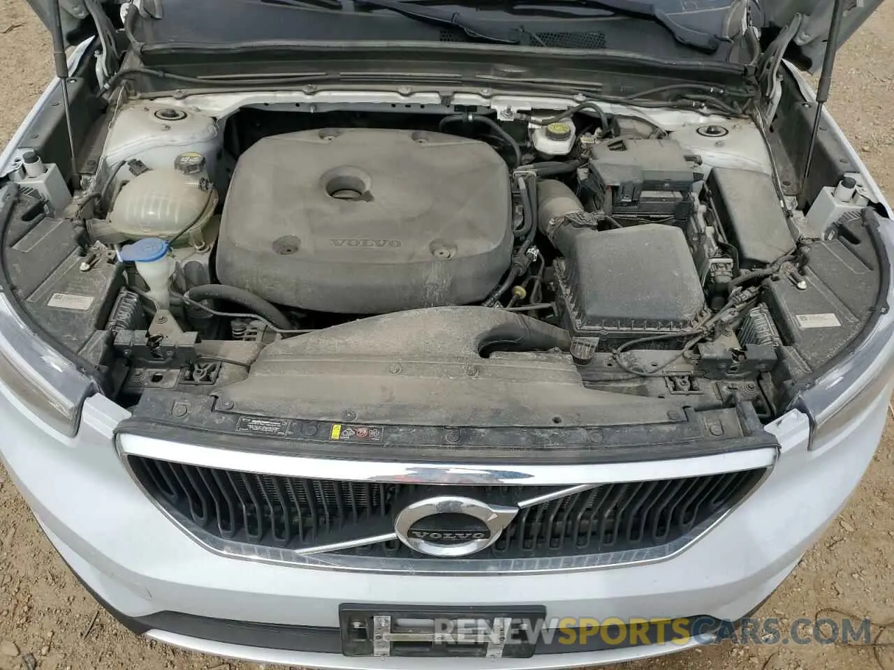 11 fotografías del automóvil dañado YV4162UK5L2345833 VOLVO XC40 2020