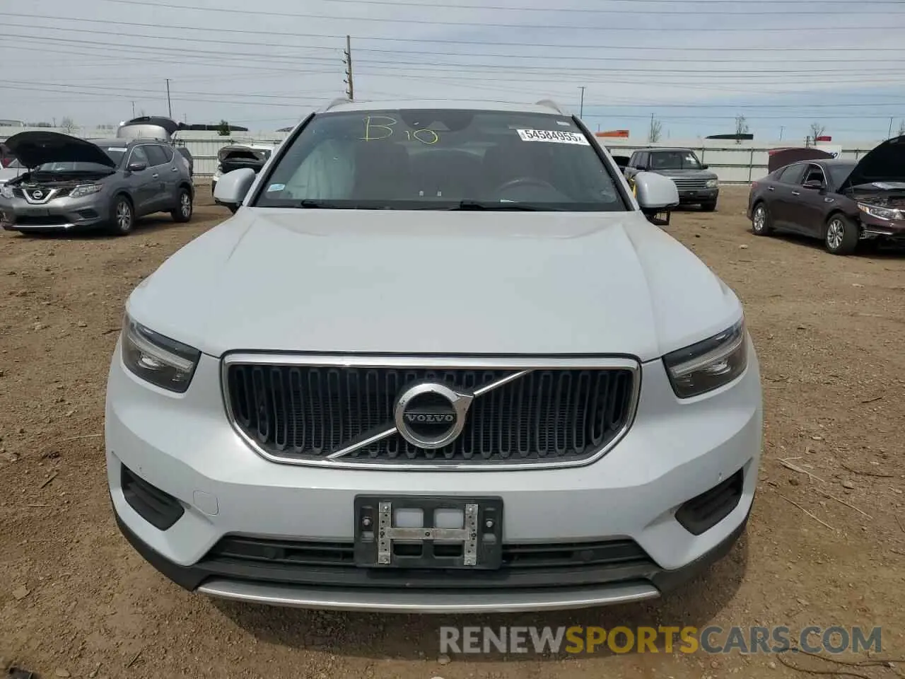 5 fotografías del automóvil dañado YV4162UK5L2345833 VOLVO XC40 2020