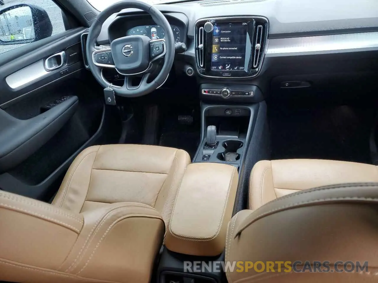 8 fotografías del automóvil dañado YV4162UK6L2275372 VOLVO XC40 2020
