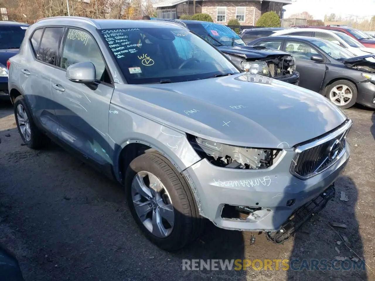 1 fotografías del automóvil dañado YV4162UK9L2183317 VOLVO XC40 2020