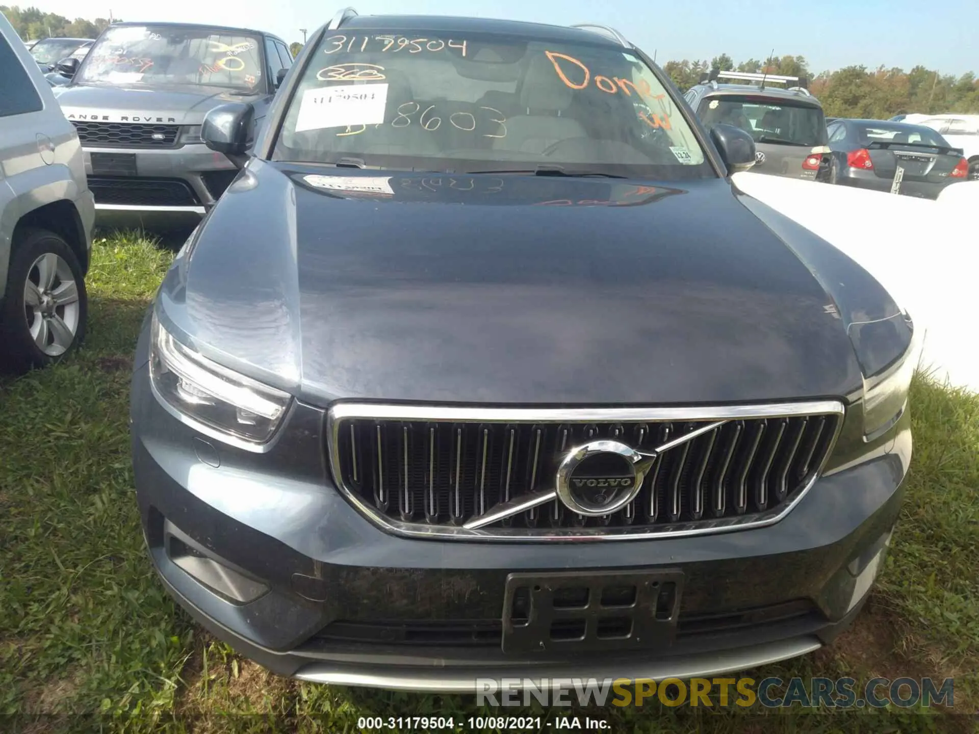 6 fotografías del automóvil dañado YV4162UL7L2265202 VOLVO XC40 2020