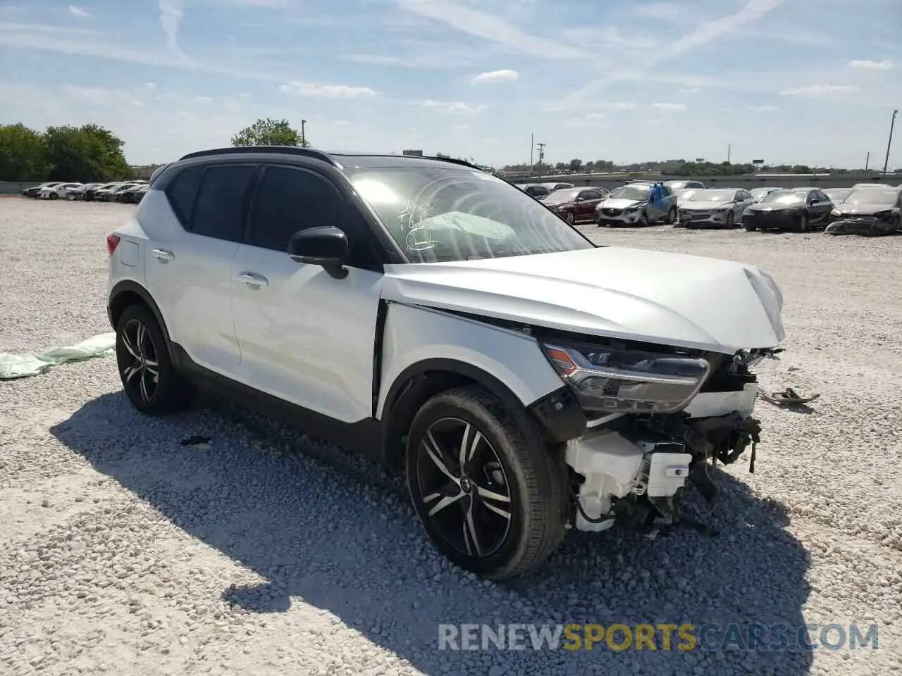 1 fotografías del automóvil dañado YV4162UM5L2198186 VOLVO XC40 2020