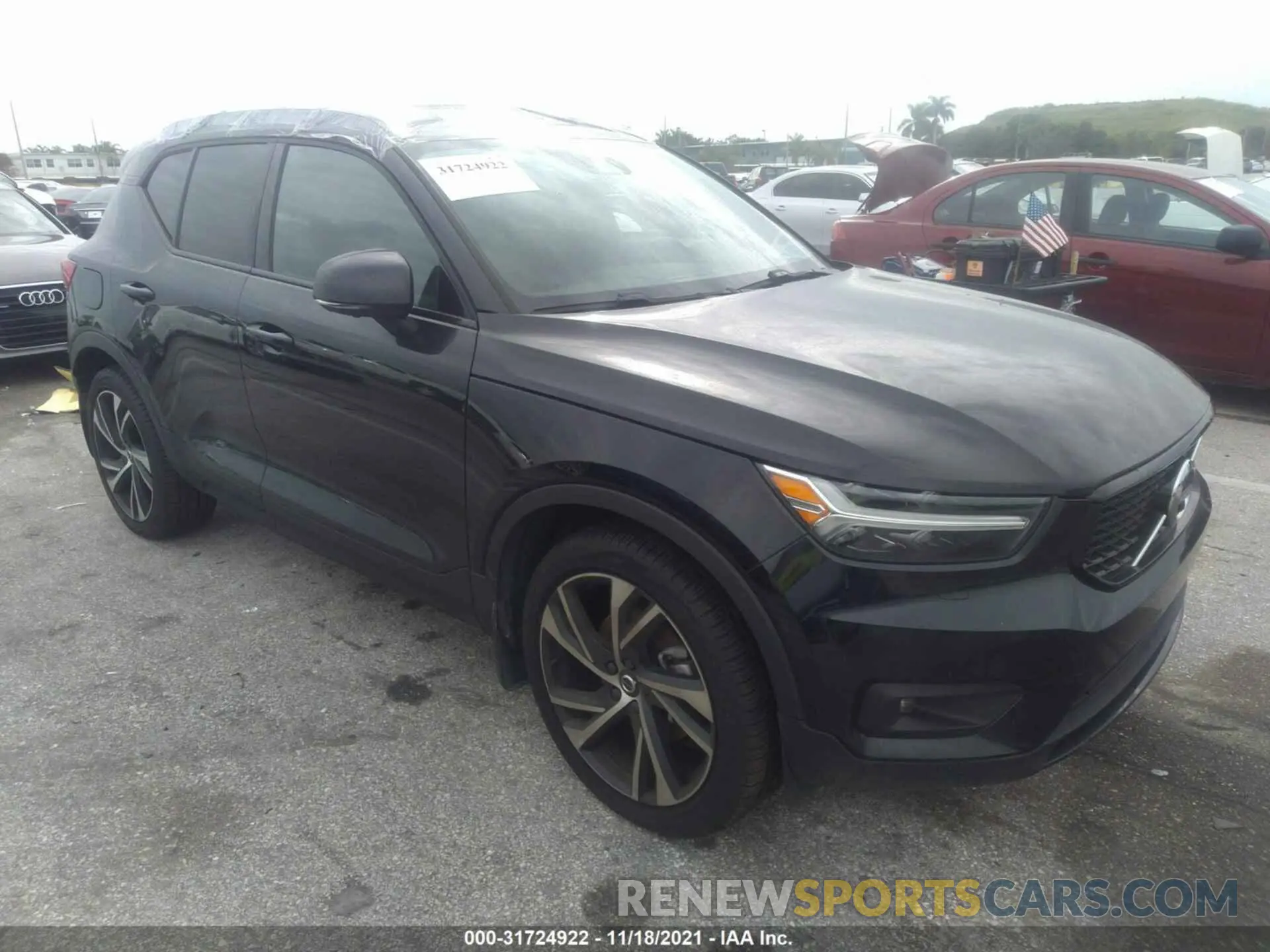6 fotografías del automóvil dañado YV4162UM5L2323249 VOLVO XC40 2020
