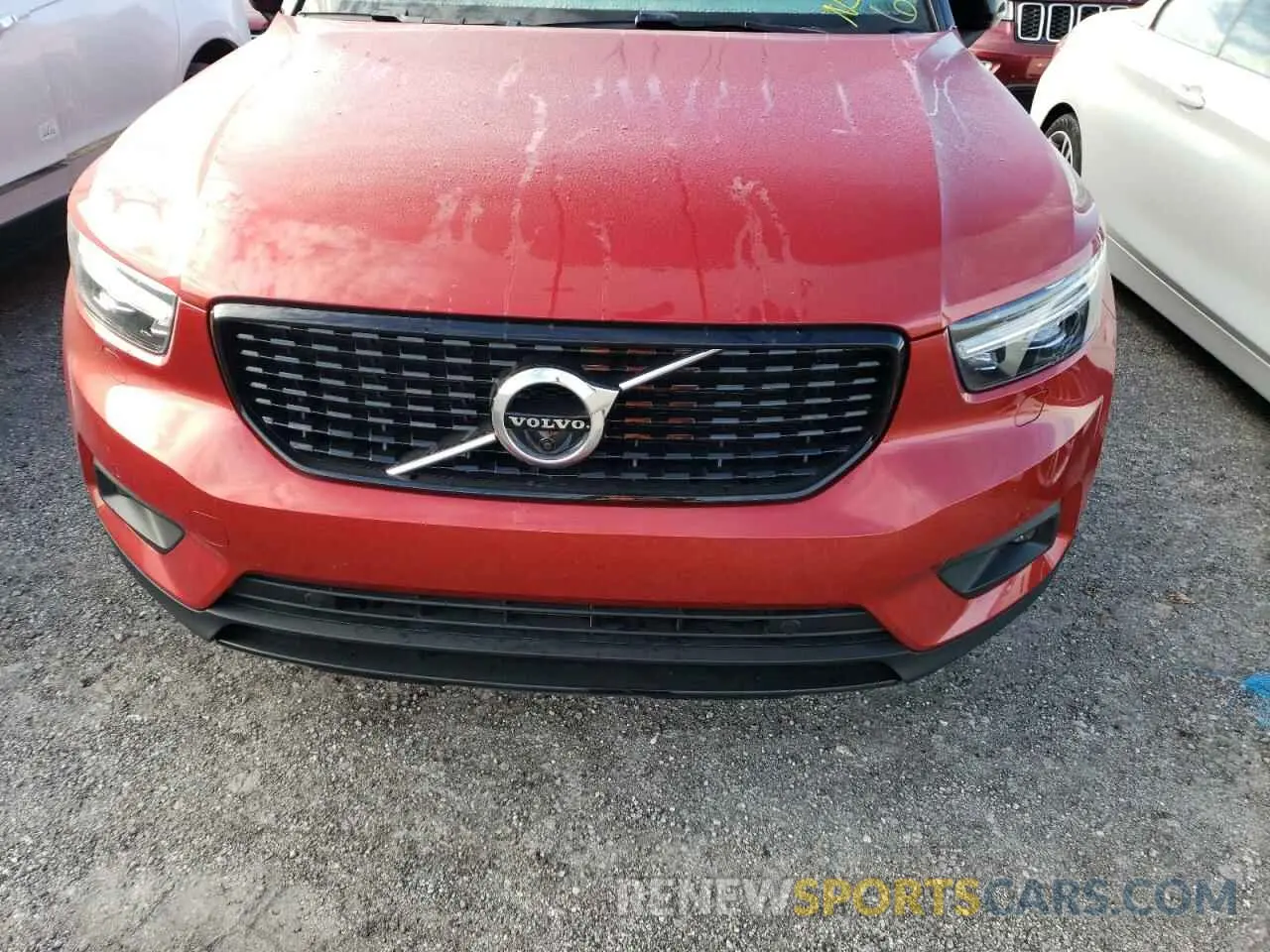 10 fotografías del automóvil dañado YV4162UM8L2325240 VOLVO XC40 2020