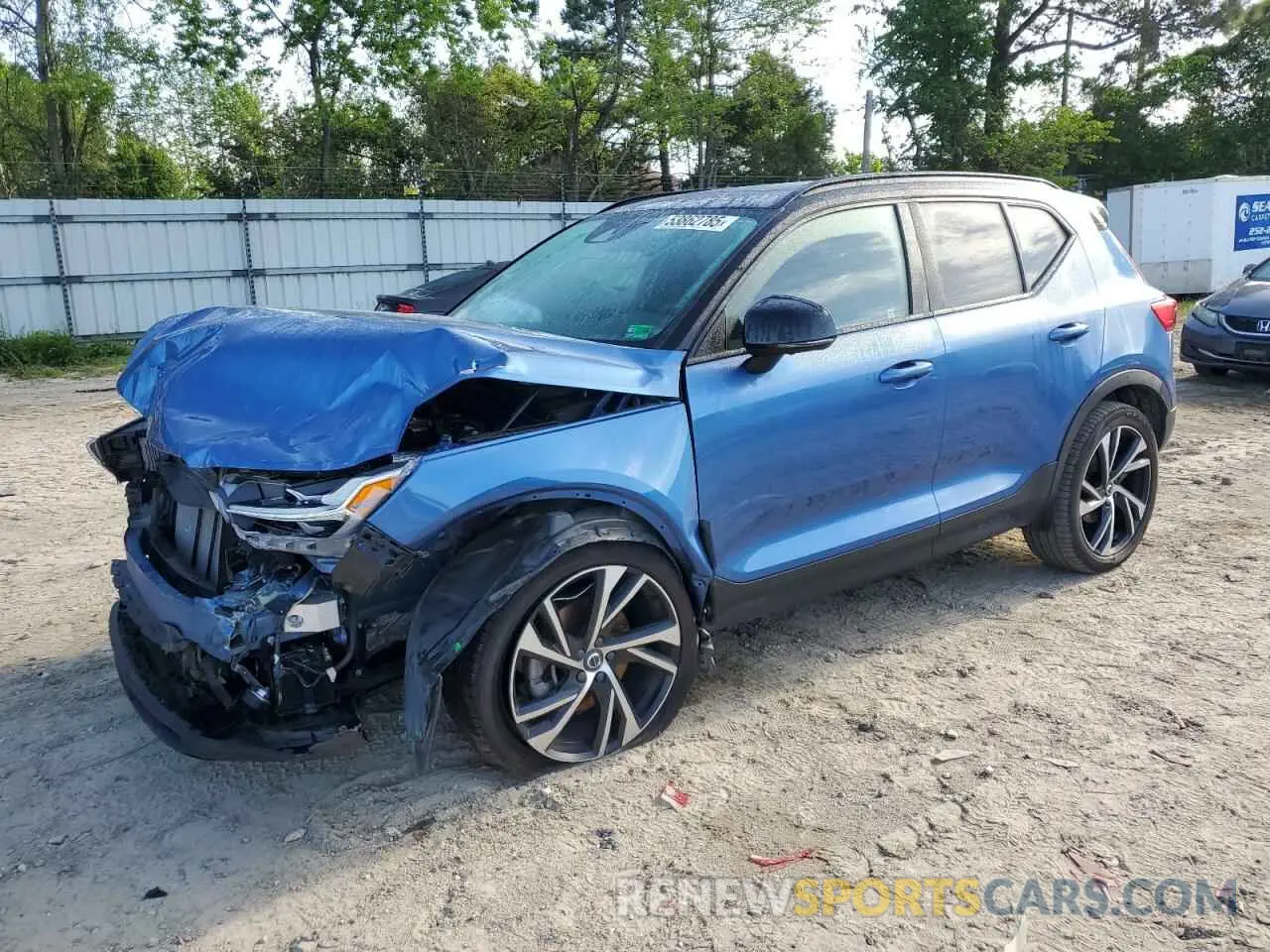 1 fotografías del automóvil dañado YV4AC2HM9L2323676 VOLVO XC40 2020