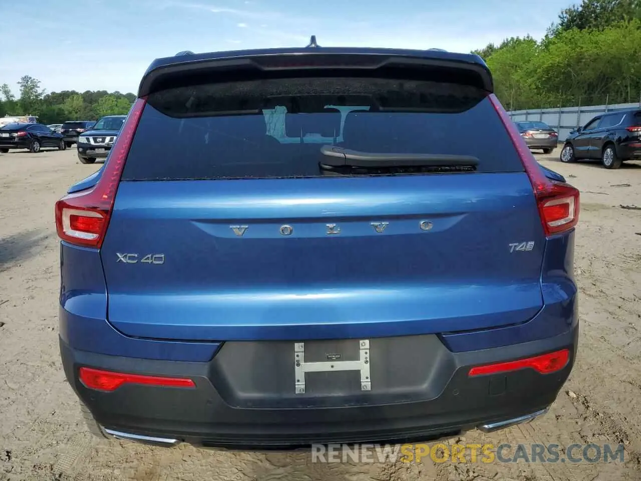6 fotografías del automóvil dañado YV4AC2HM9L2323676 VOLVO XC40 2020