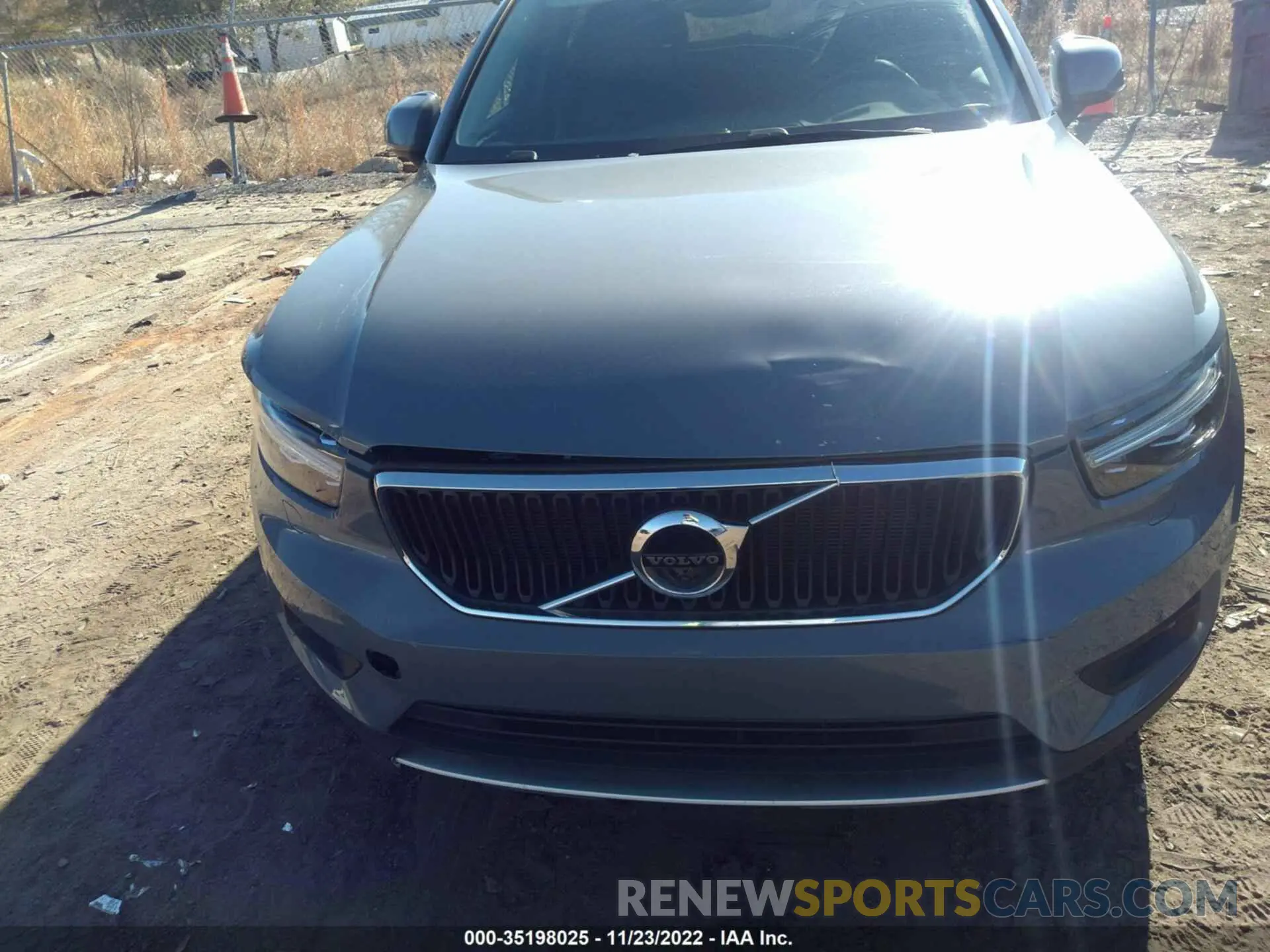 6 fotografías del automóvil dañado YV4162UK7M2601164 VOLVO XC40 2021