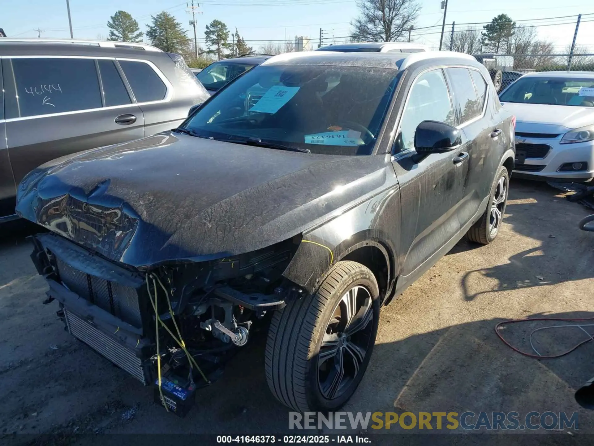 2 fotografías del automóvil dañado YV4162UL6M2510721 VOLVO XC40 2021