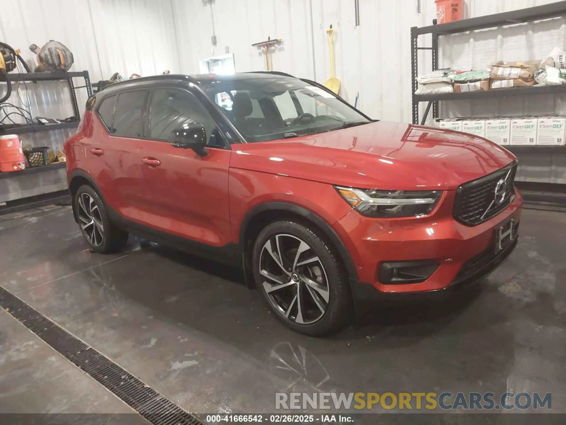 1 fotografías del automóvil dañado YV4162UM5M2438242 VOLVO XC40 2021