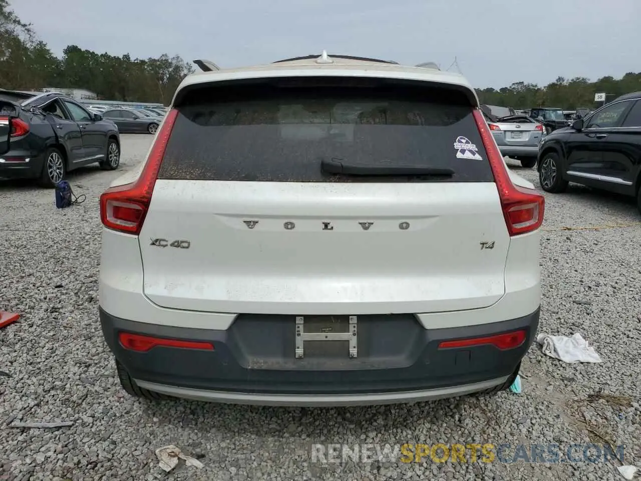 6 fotografías del automóvil dañado YV4AC2HK5M2475938 VOLVO XC40 2021