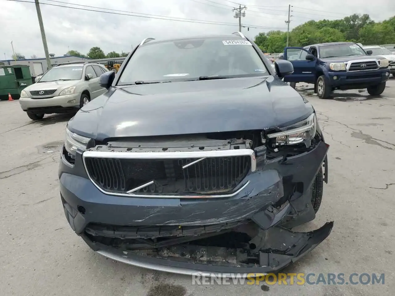 5 fotografías del automóvil dañado YV4AC2HK6M2586532 VOLVO XC40 2021