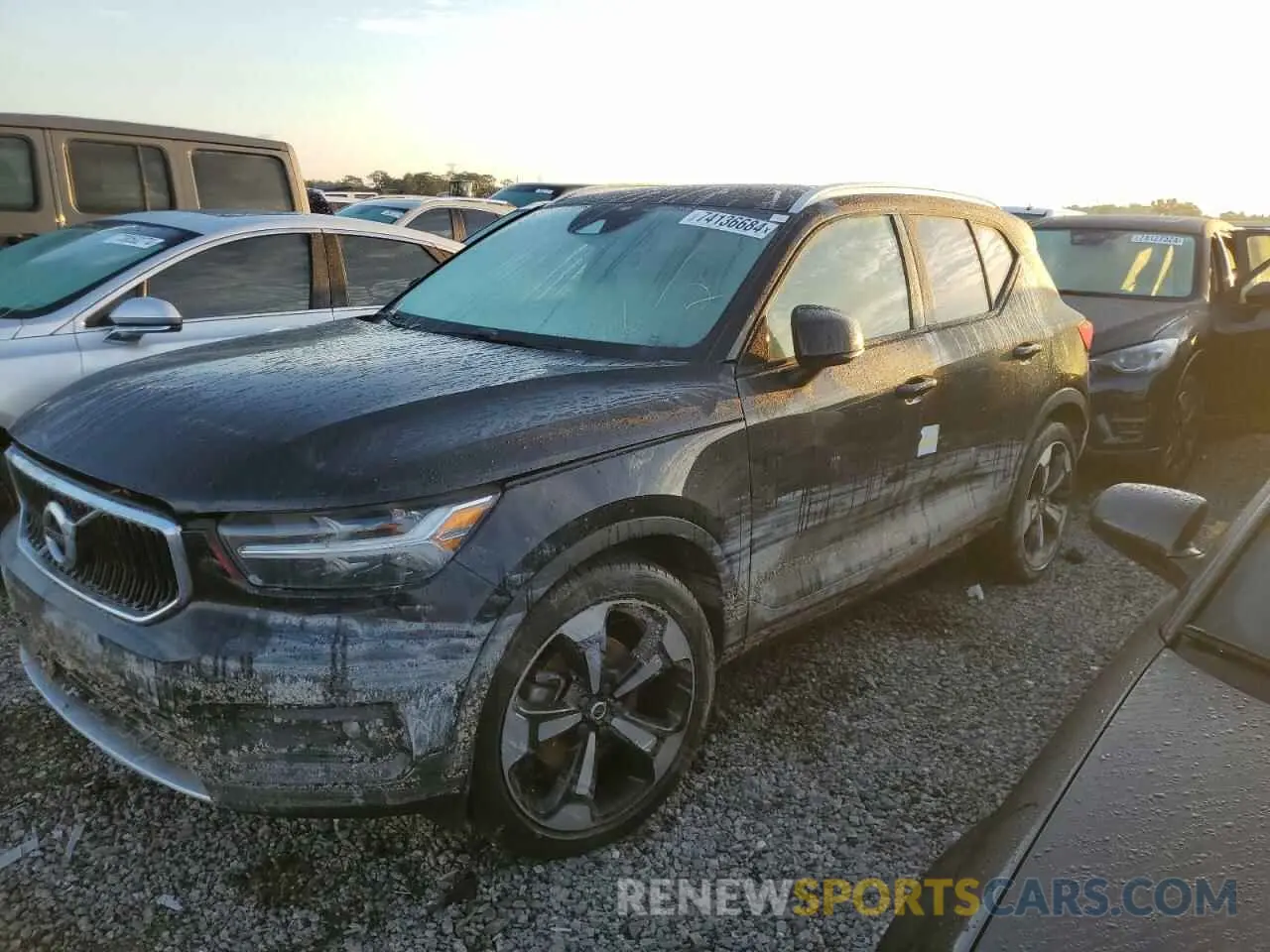 1 fotografías del automóvil dañado YV4AC2HKXM2430316 VOLVO XC40 2021