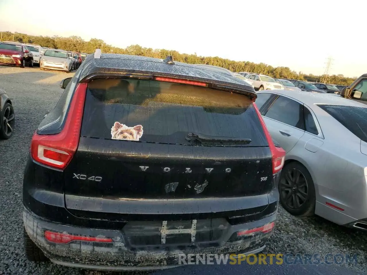 6 fotografías del automóvil dañado YV4AC2HKXM2430316 VOLVO XC40 2021