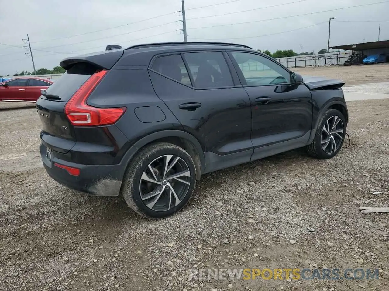 3 fotografías del automóvil dañado YV4AC2HM9M2561819 VOLVO XC40 2021
