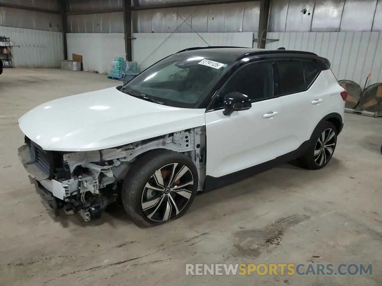 1 fotografías del automóvil dañado YV4ED3UR3M2533813 VOLVO XC40 2021