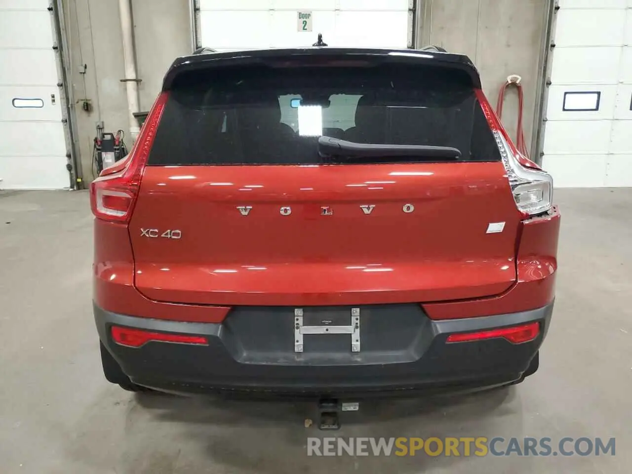 6 fotografías del automóvil dañado YV4ED3UR8M2529871 VOLVO XC40 2021