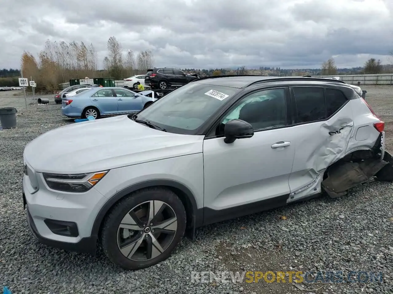 1 fotografías del automóvil dañado YV4ED3URXM2554318 VOLVO XC40 2021