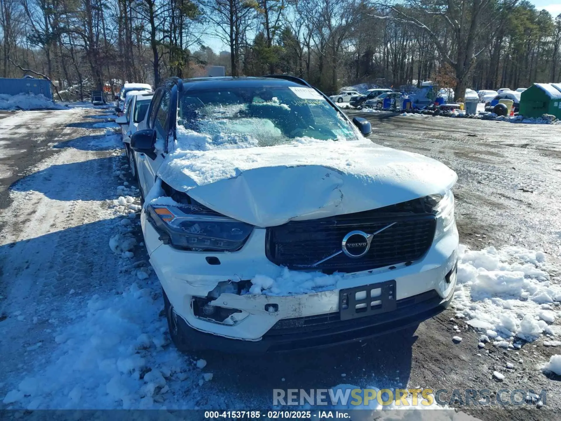 12 fotografías del automóvil dañado YV4162UM7N2730895 VOLVO XC40 2022