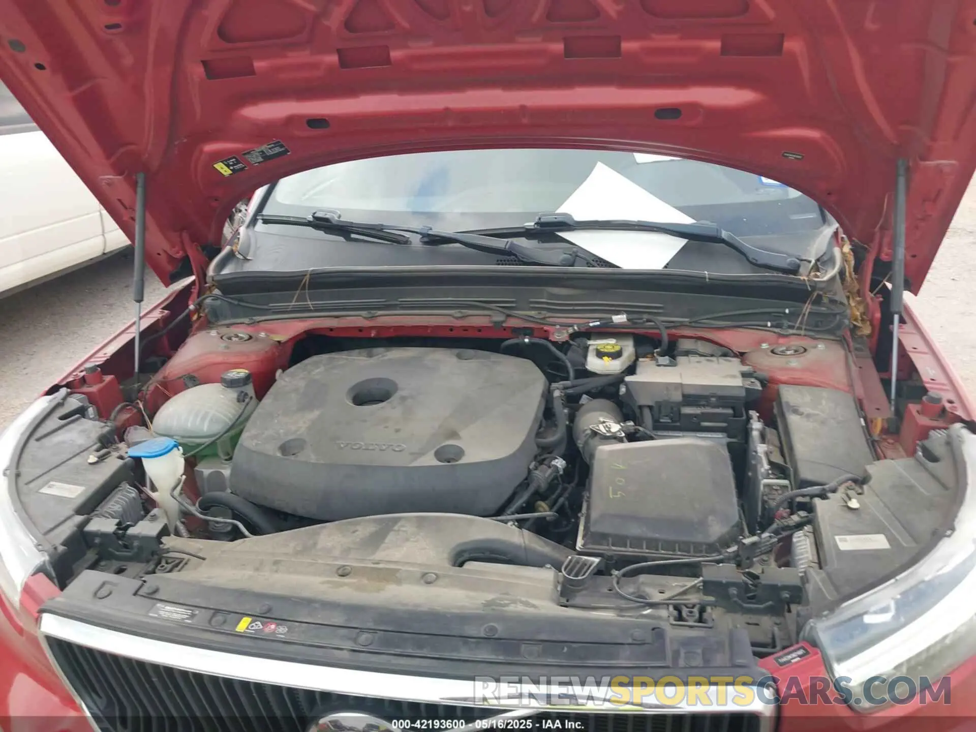 10 fotografías del automóvil dañado YV4AC2HK5N2748975 VOLVO XC40 2022