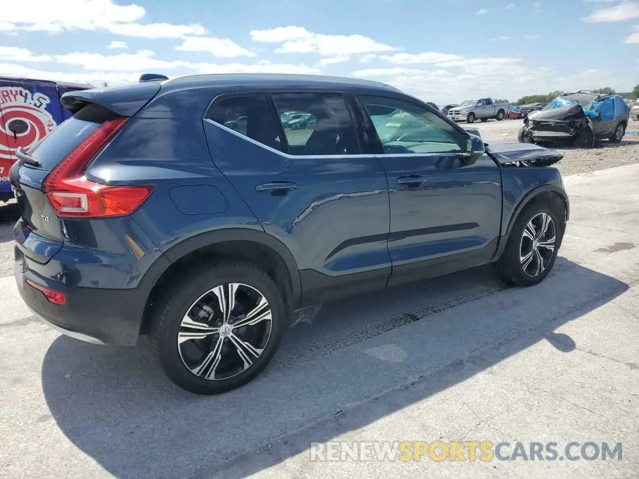 3 fotografías del automóvil dañado YV4AC2HL4N2787971 VOLVO XC40 2022