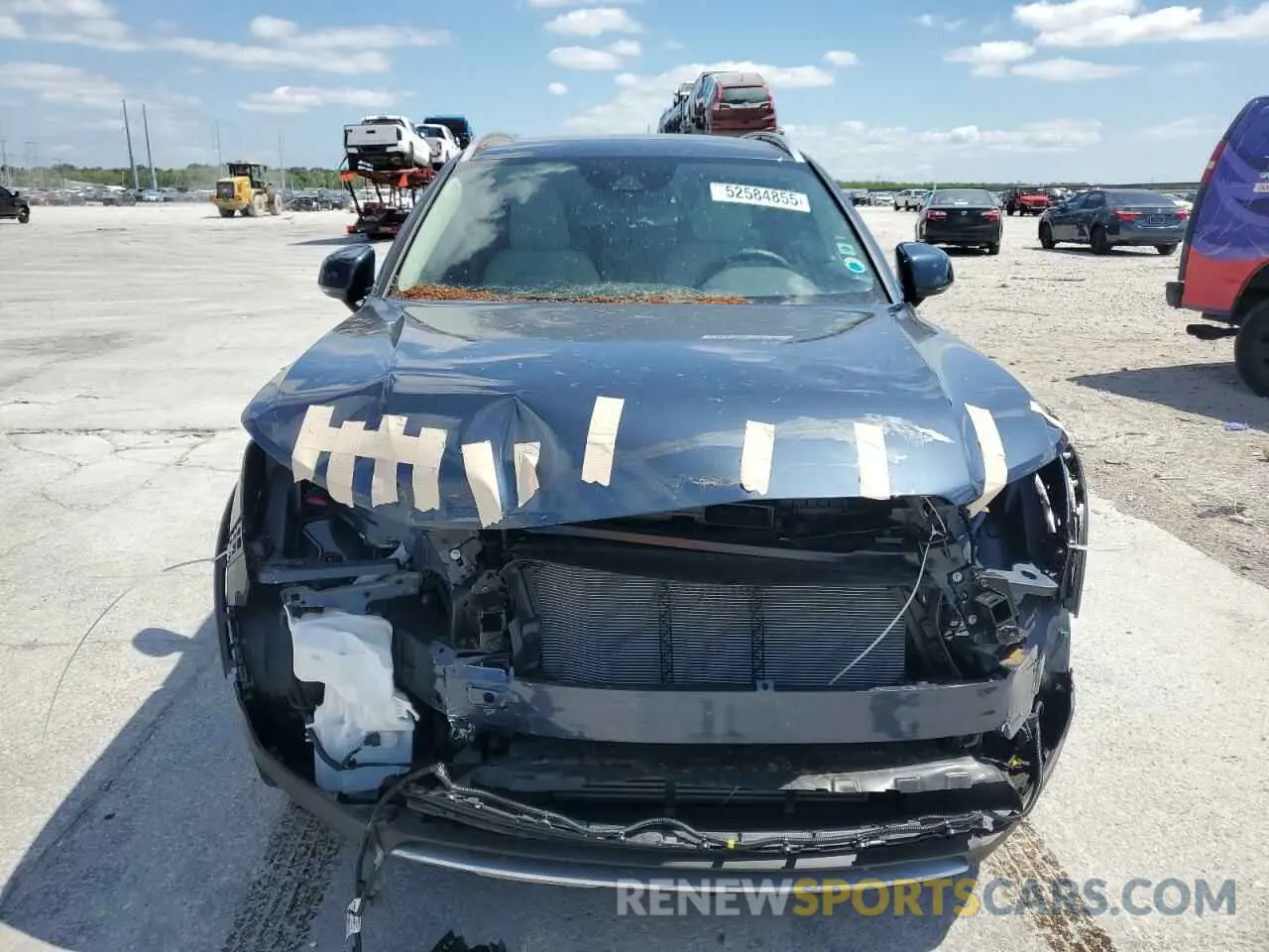 5 fotografías del automóvil dañado YV4AC2HL4N2787971 VOLVO XC40 2022