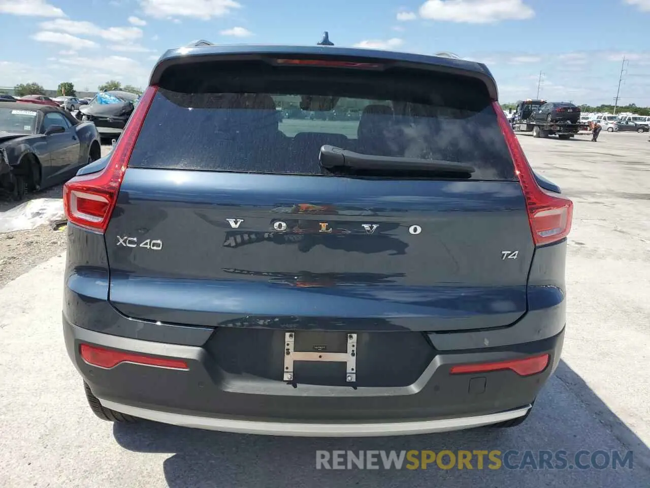 6 fotografías del automóvil dañado YV4AC2HL4N2787971 VOLVO XC40 2022