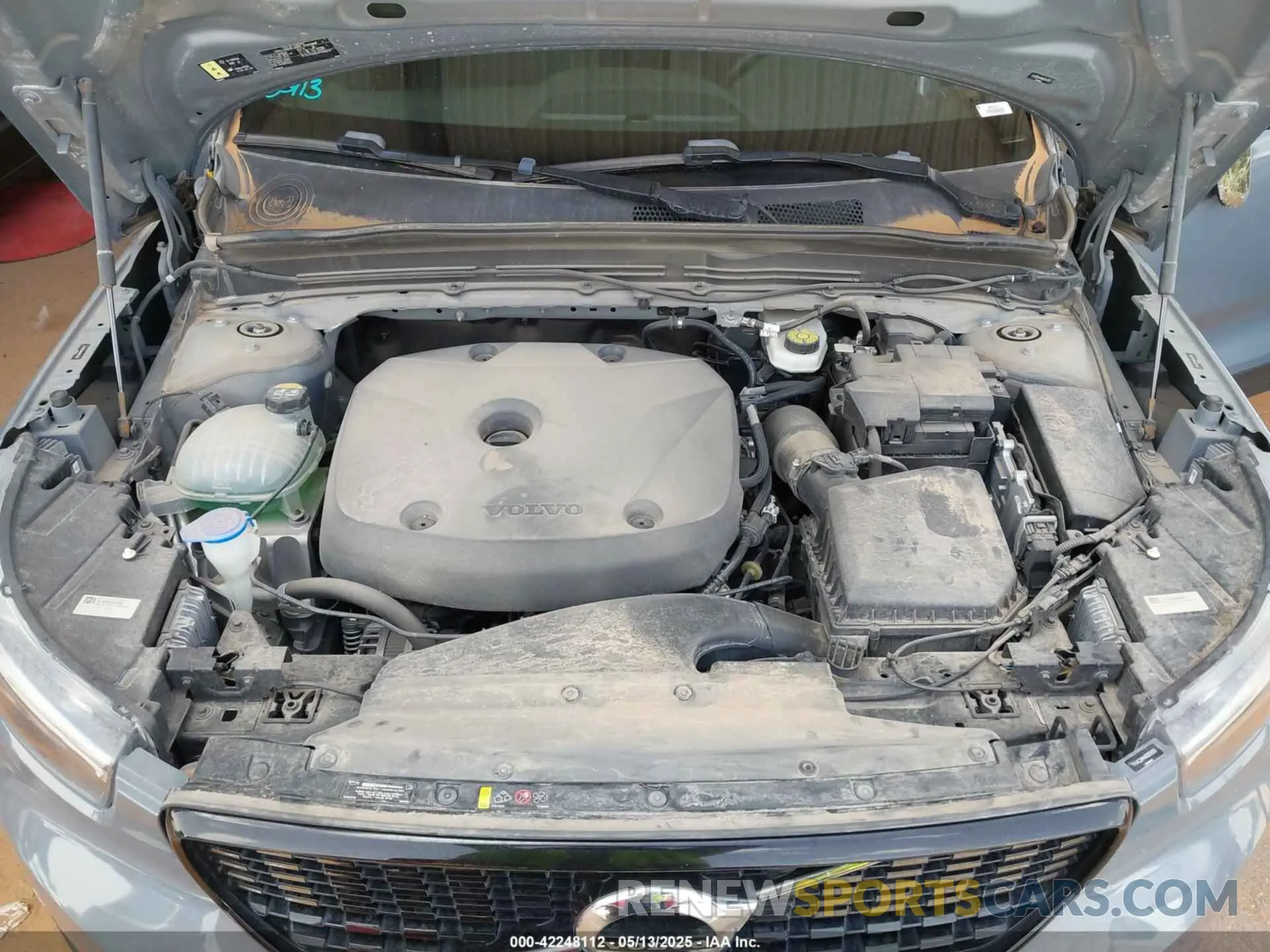 10 fotografías del automóvil dañado YV4AC2HM4N2655950 VOLVO XC40 2022