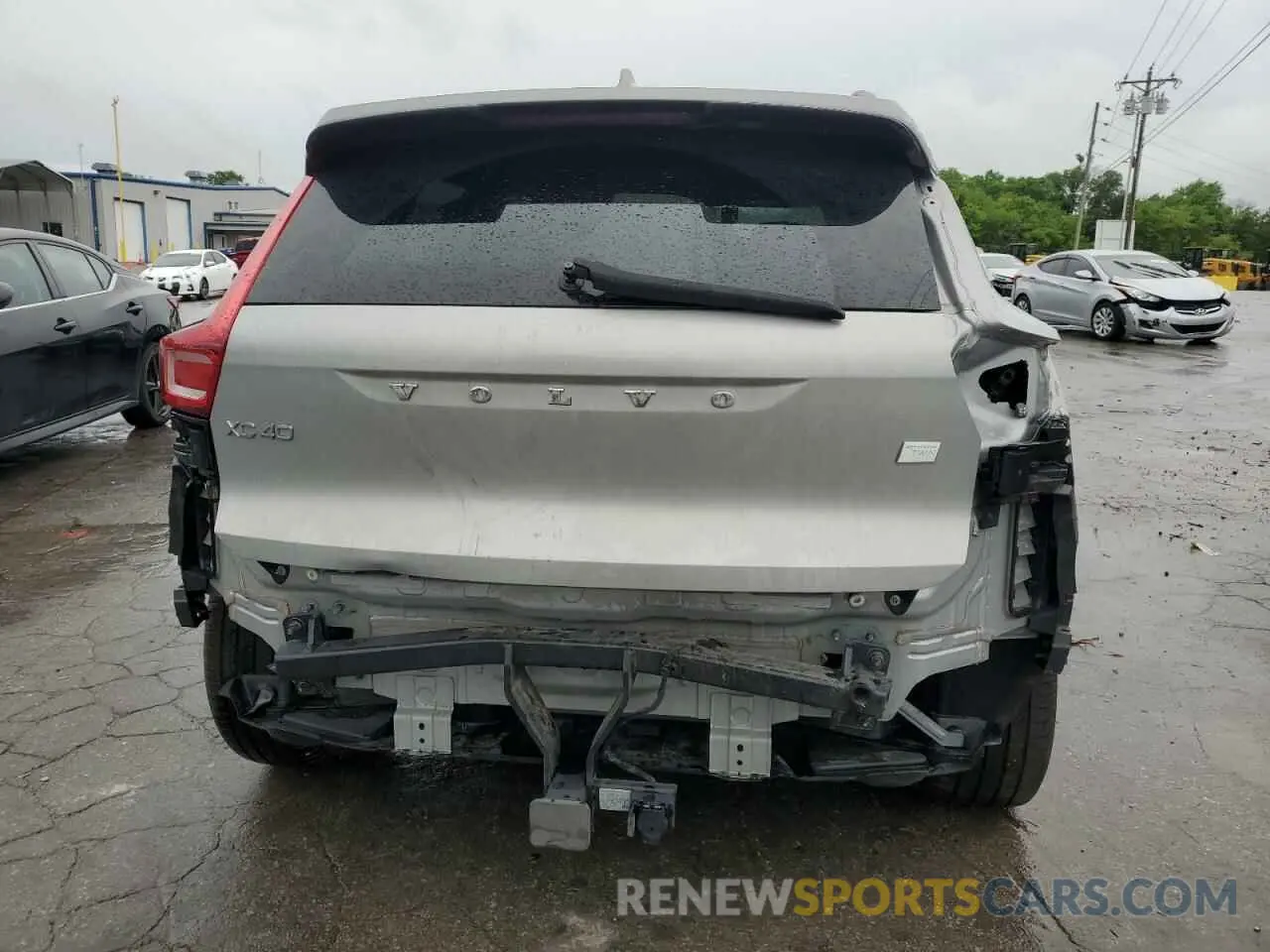 6 fotografías del automóvil dañado YV4ED3UM7P2946892 VOLVO XC40 2023