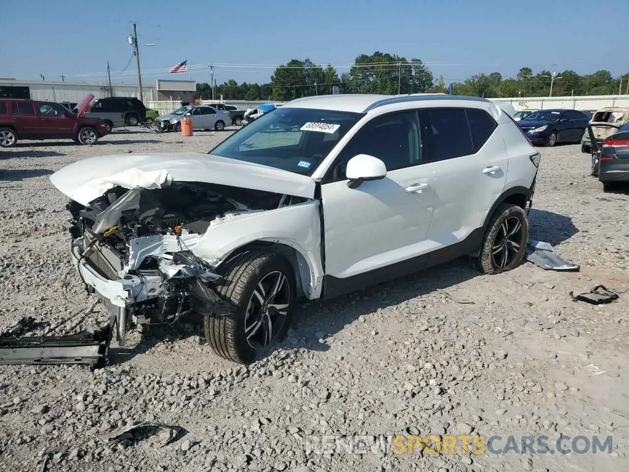 1 fotografías del automóvil dañado YV4K92HK9P2959148 VOLVO XC40 CORE 2023